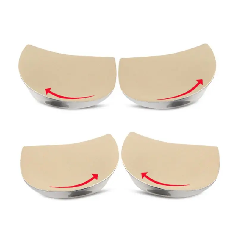 4 пары унисекс стук-колено с бантом на ноги коррекция пятки подушечки обувь