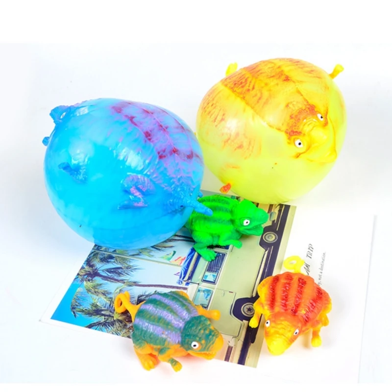 Детские игрушки забавные динозавр тревога снятие стресса надувные животные
