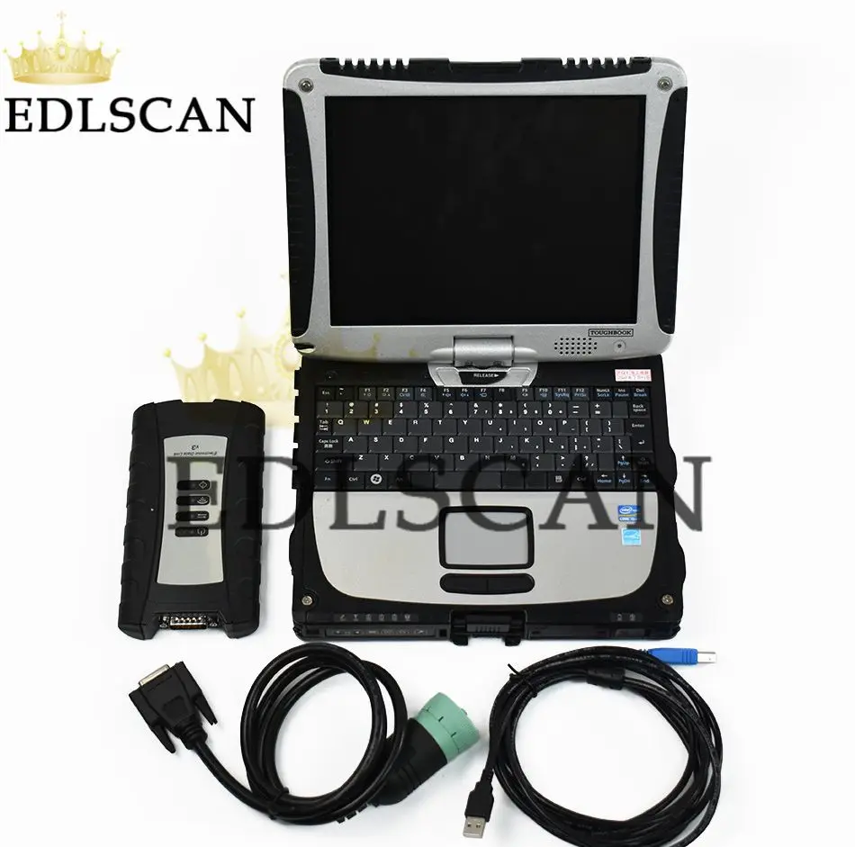 

For JD Service EDL V3 with CF 19 Laptop Advisor Electronic Data Link JD construction agriculture diagnostic tool