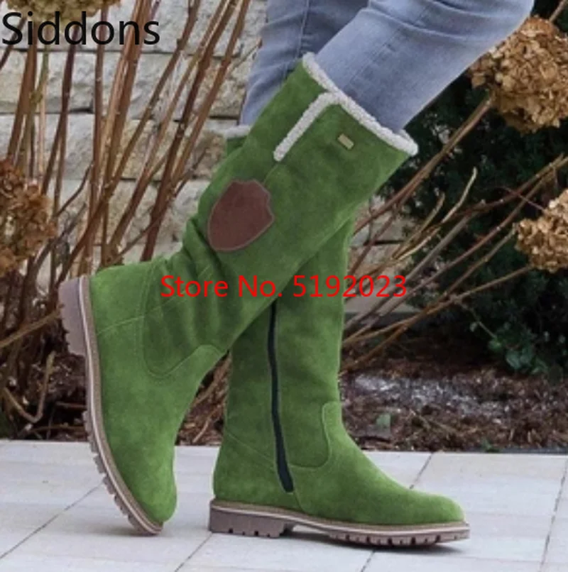 

Hot Sale snow Boots Women Ladies Fashion flat Round Toe Woman leather Shoes 2019 Winter Large Size 34-43 platform boots D320