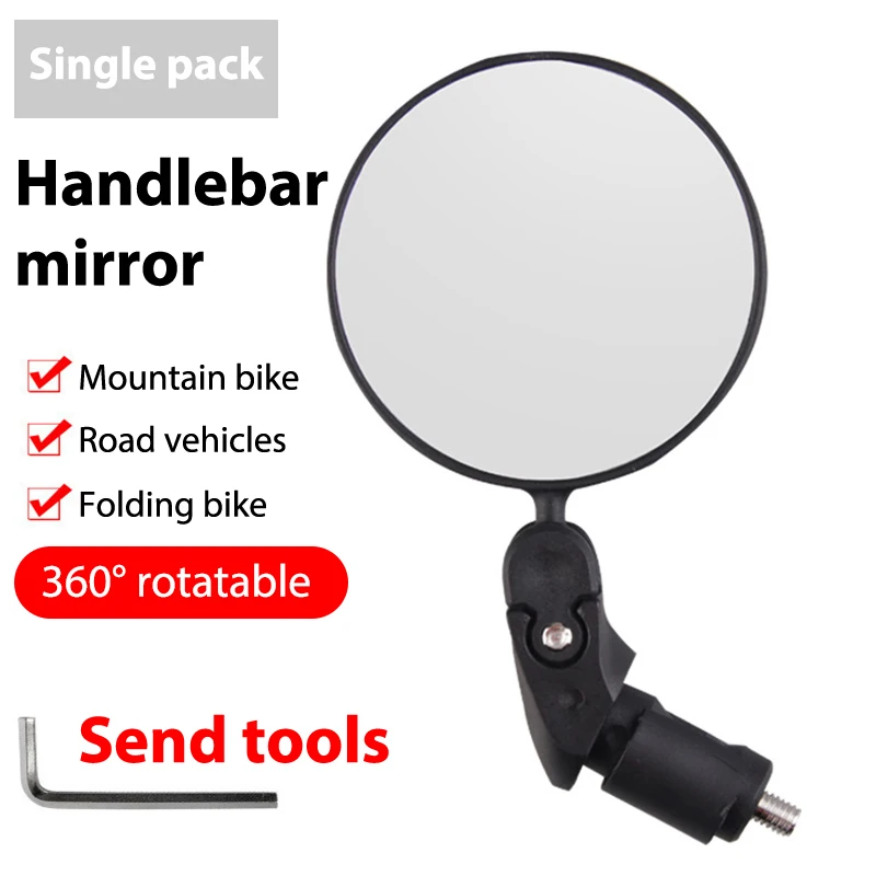 

Handlebar End Bike Mirror Mountain Road Bike MTB Cycling Riding Mirror Back Rear View Rearview Mirror Bicycle Accessories
