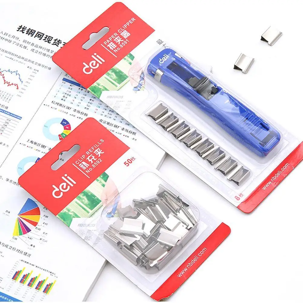 

One Piece Professional Make Book Repair Book Stapler Metal Office Manual Machine Stapler Long School Binding Supply Stapler Q9W9