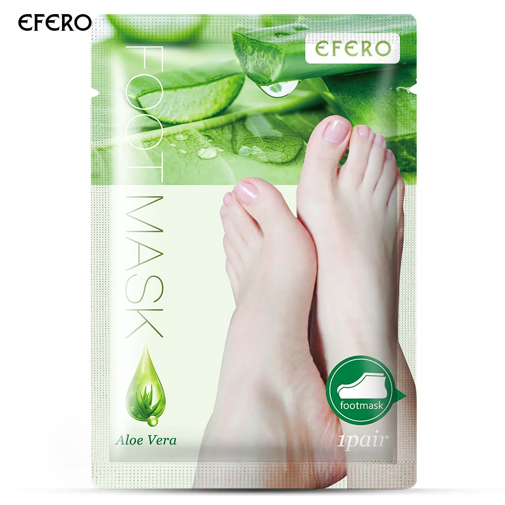 

EFERO 10 пара/лот маска для ног отшелушивающая улучшающая кожу восстанавливающая бактериальный рост Отбеливающая увлажняющая Уход за ногами