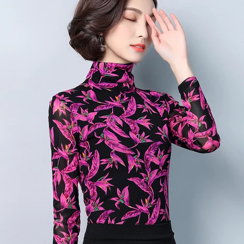 Новинка осени 2020 эластичные с длинным рукавом трендовые принтом большие размеры