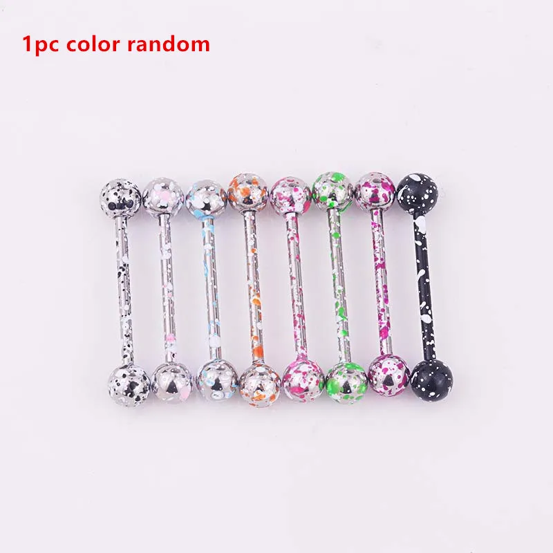 1 шт. нержавеющая сталь геометрическая форма Щепка разные цвета язык несколько