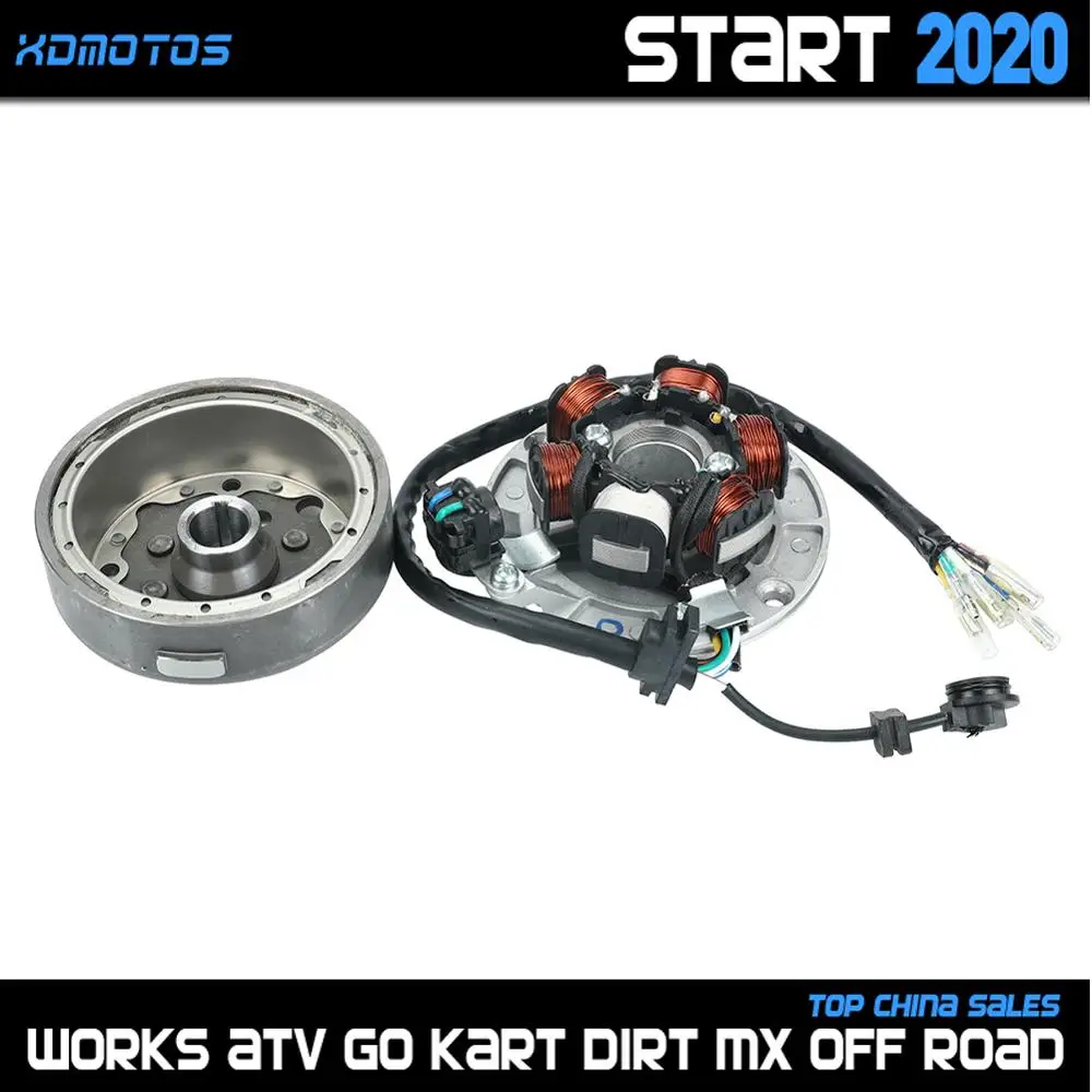 LF140 двигатель зажигания магнит статор магнитный маховик комплект для Lifan 140 140cc