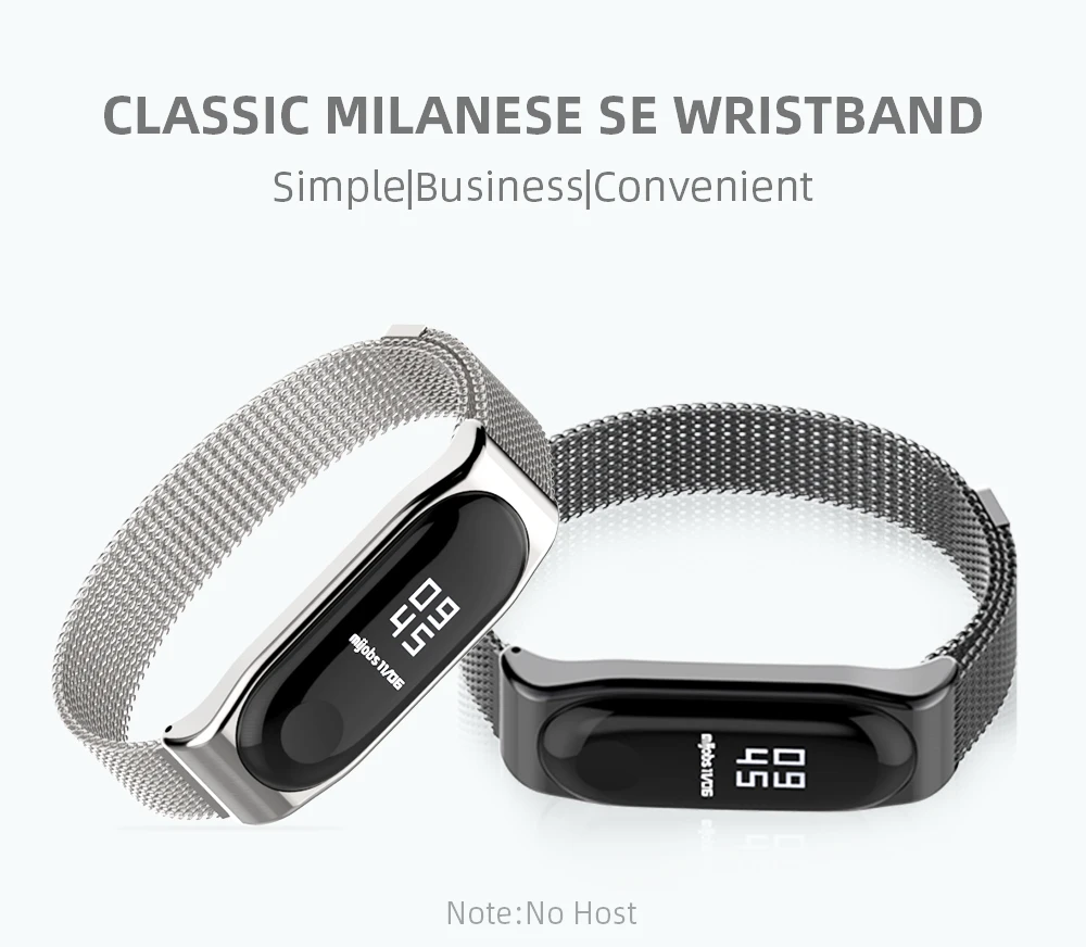 Для Xiaomi mi ремешок 3 ремешок из нержавеющей стали mi band correa браслет mi lanese запястье mi band 3 металлический ремешок pulseira