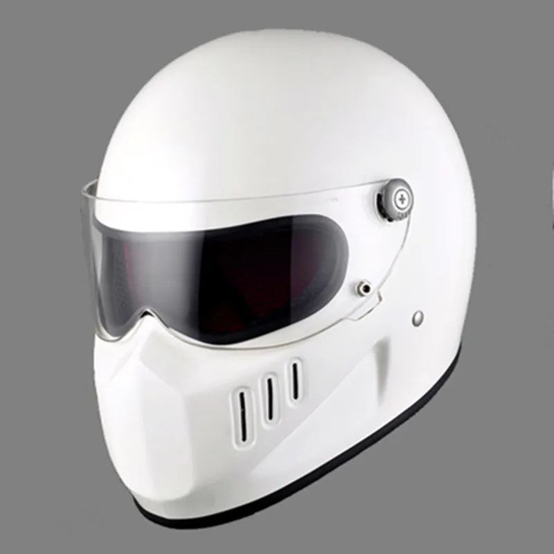 Мотоциклетный шлем TT &amp CO защитный чехол на все лицо из серебристого стекла TT02