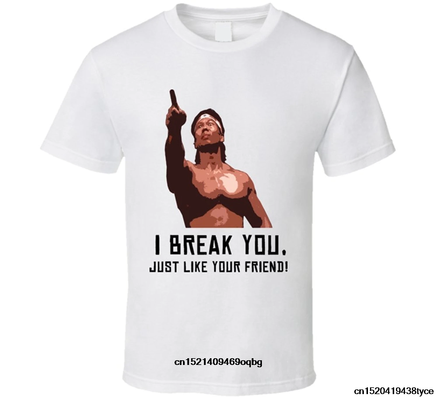 Футболка из фильма Chong Li Bloodsport | Мужская одежда