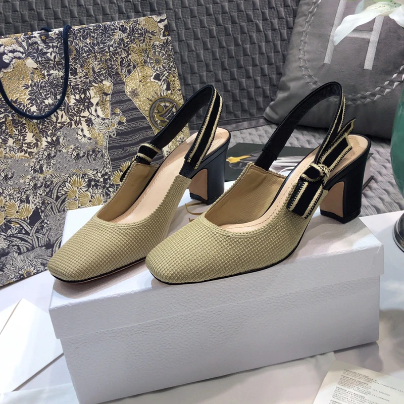 

Spring Square Toe Woman Pumps Brand Design Women Shoes Fashion Female Pumps For Party High Heels 7cm