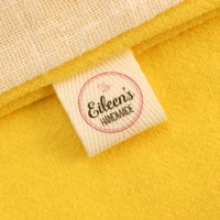 twill clothing labels personalized brand custom logo cotton tags business name handmade washable 20mm x 60mm2041