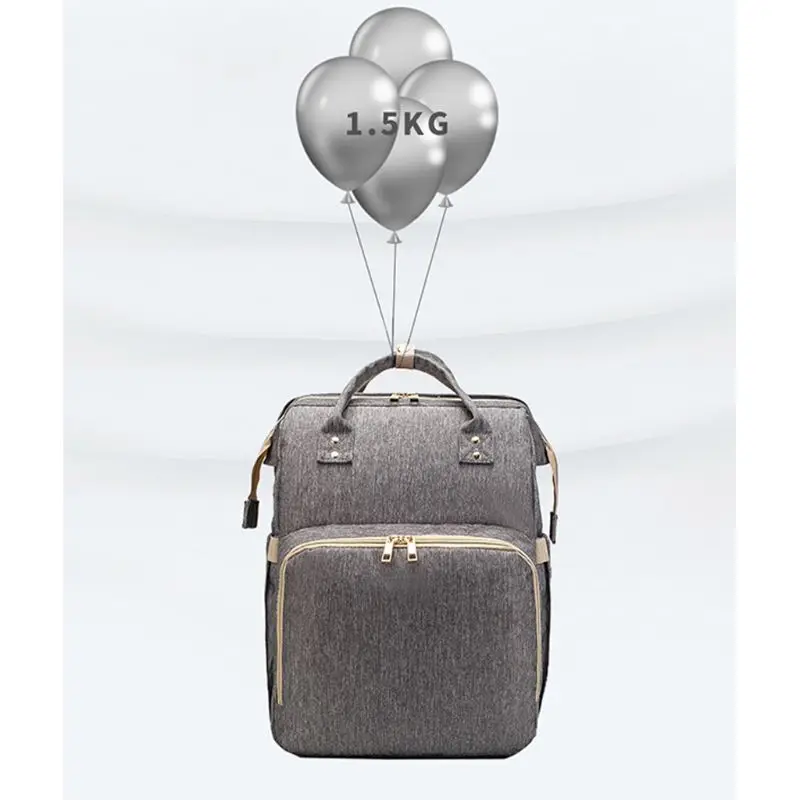 

Multifunctional Diaper Bag Backpack Travel Portable Large Capacity