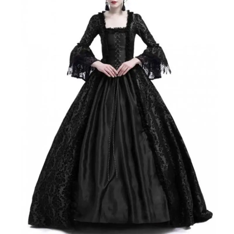 Женское винтажное платье в стиле эпохи викторианской Размеры S ~ 3XL|Женские