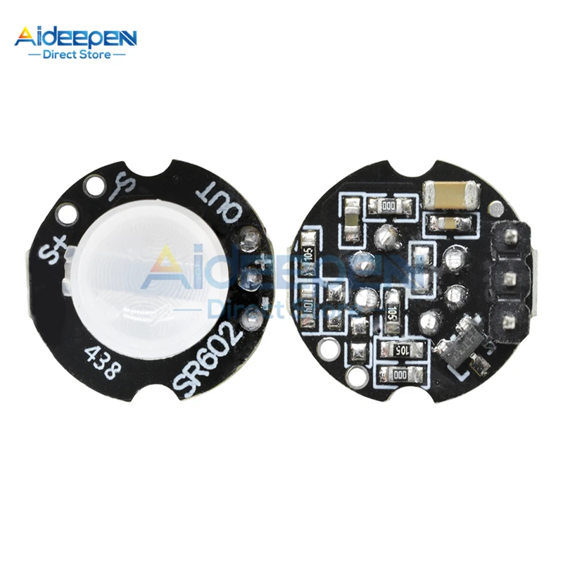 DC 3,3 V-15 V Мини MH-SR602 движения Сенсор модуль детектора SR602 пироэлектрический инфракрасный PIR комплект переключатель датчика кронштейн для Arduino