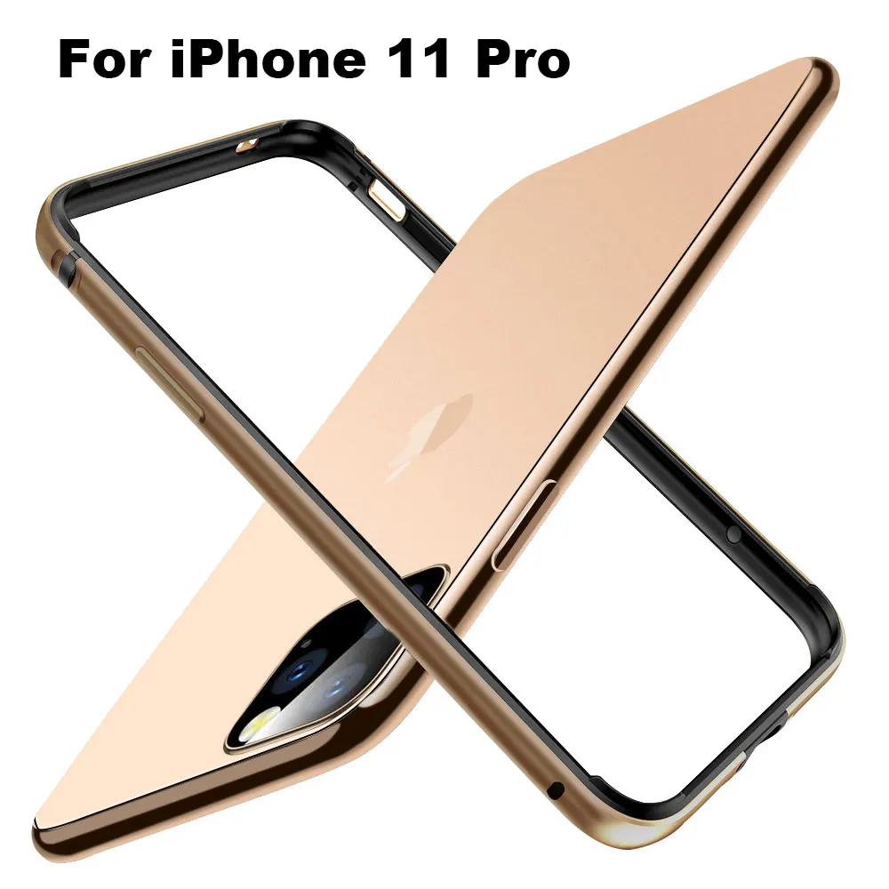 For iPhone 11 Pro Ascromy для iPhone X чехол-бампер люксовый бренд противоударный золотой красный противоударный чехол s для Apple iPhone XS Max XR 11 Pro Аксессуары - Цвет: For iPhone 11 Pro