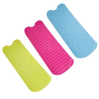 non slip bathtub mat 39 x 16 inches shower mats with suction cups drain holes bathroom accessories washable for baby kids