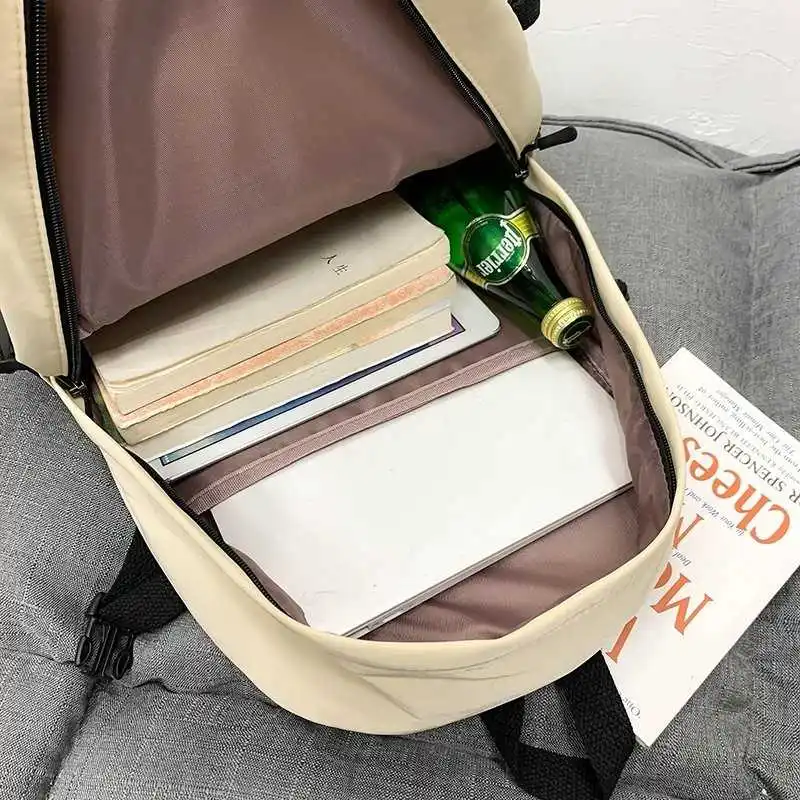 

oxford bag simple ladies leisure rucksacks student bag 2021 solid color