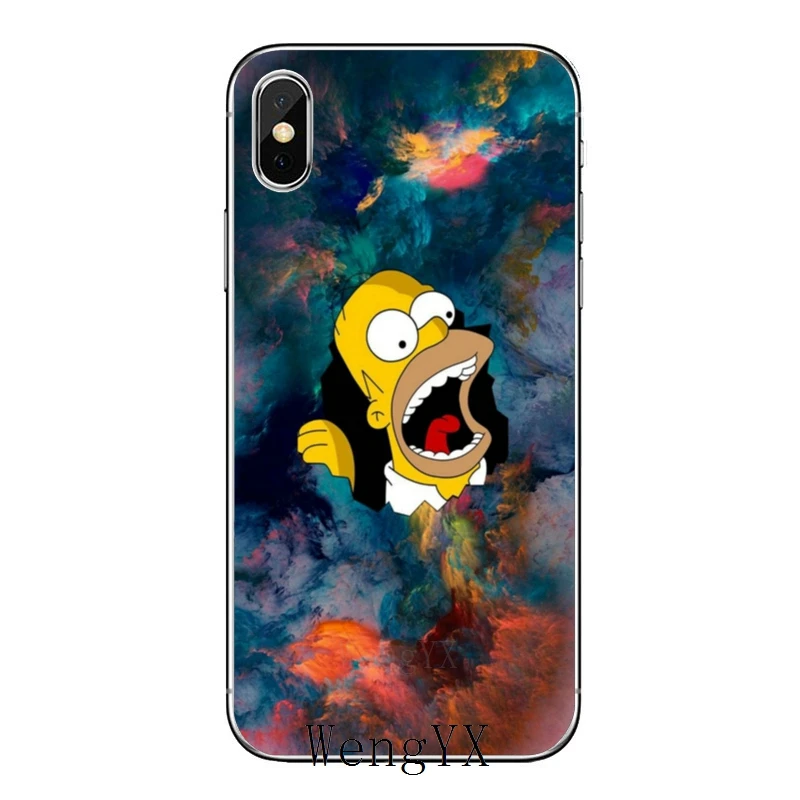 Для Xiaomi Redmi Note 7 6 6A 5A 4 4A 3 pro S2 5 плюс 4x Pocophone F1 Барт Симпсон аксессуары с героями мультфильмов чехол для телефона - Цвет: Preto-A-07