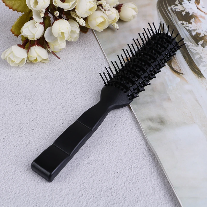

Men Plastic Vent Hair Brush Comb Anti-Static, Massage Hair Care Ribs Comb
