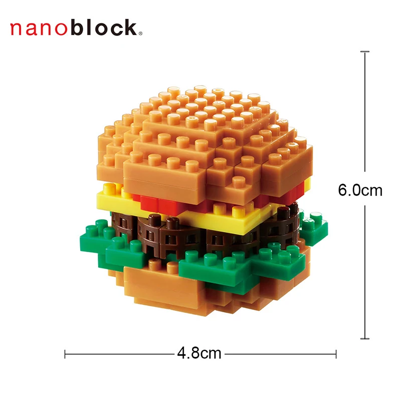 Kawada Nanoblock гамбургер 124 шт NBC_217 | Игрушки и хобби