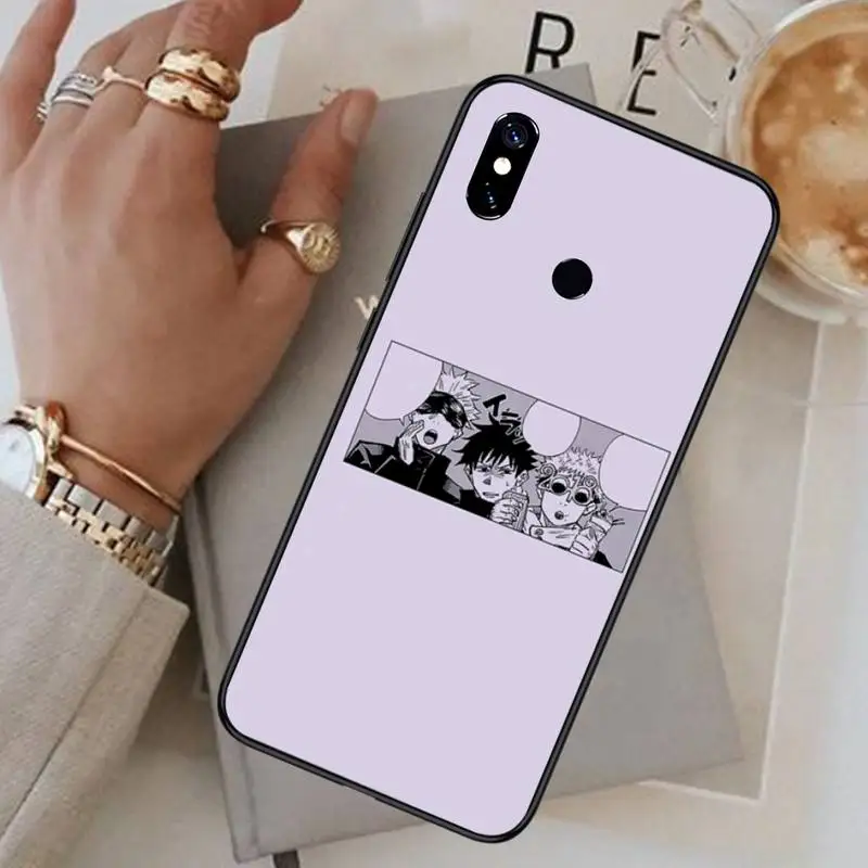 

jujutsu kaisen Gojou satoru Phone Case For Xiaomi Redmi 4x 5 plus 6A 7 7A 8 mi8 8lite 9 note 4 5 7 8 pro