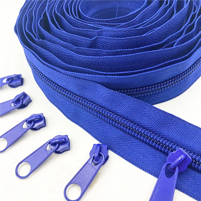 5 метров 10 молний Съемник # нейлоновая катушка молния для DIY аксессуары пошива