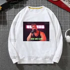 Новинка, флисовые толстовки Gachigasm Gachi Gachimuchi в стиле Харадзюку, свободный уличный Топ, пуловер с круглым вырезом на осень и весну, мужская Толстовка