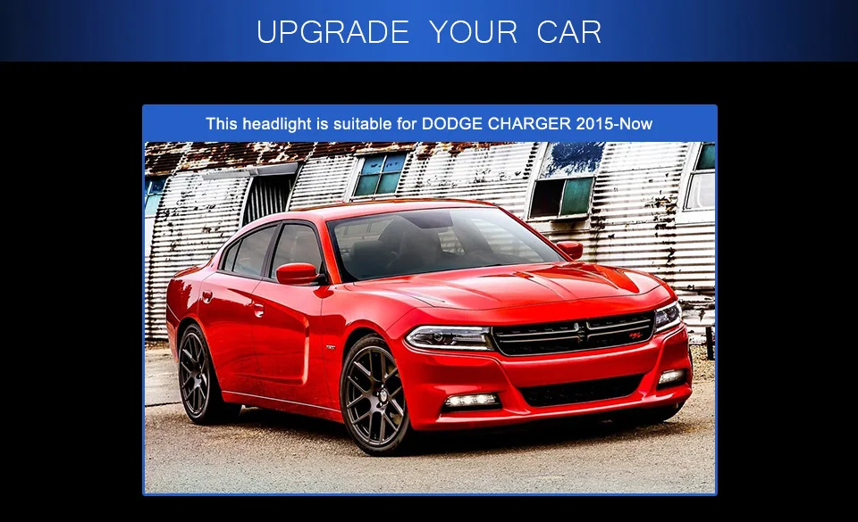 Головной фонарь для автомобиля Dodge charger- фары Противотуманные фары Дневные ходовые огни DRL H7 светодиодный Биксеноновая лампа автомобильные аксессуары