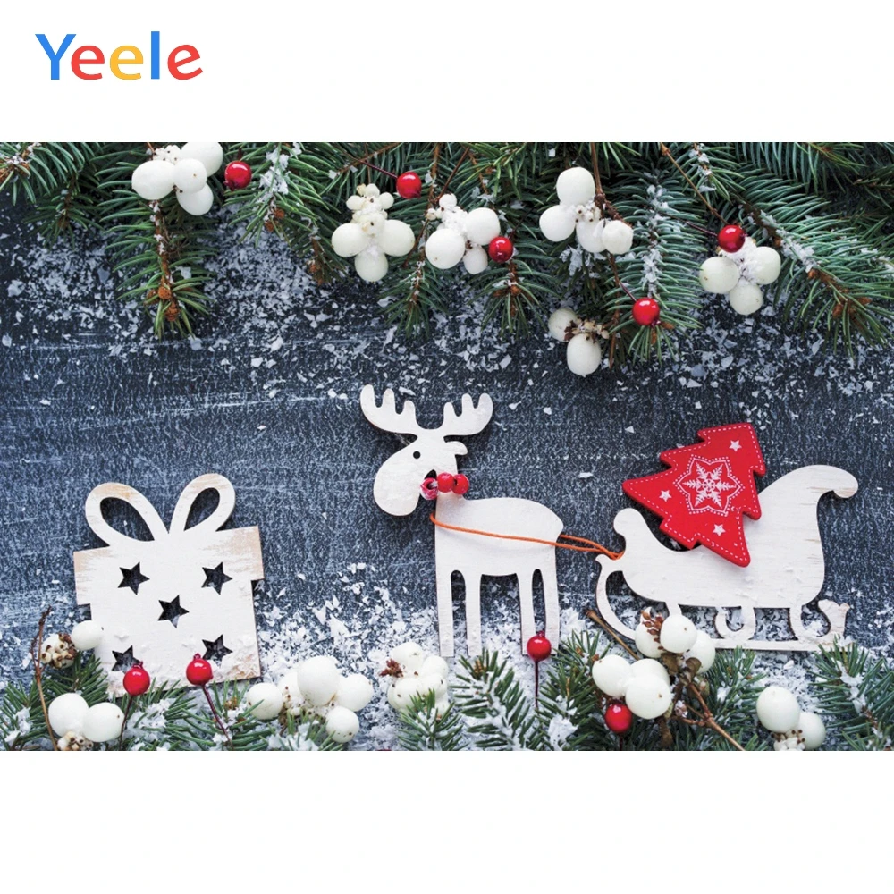 

Рождественские подарки Yeele, фоны для фотографии, Зимний снег, снеговик, подарок для новорожденного, портрет, фотография, фон для фотосъемки