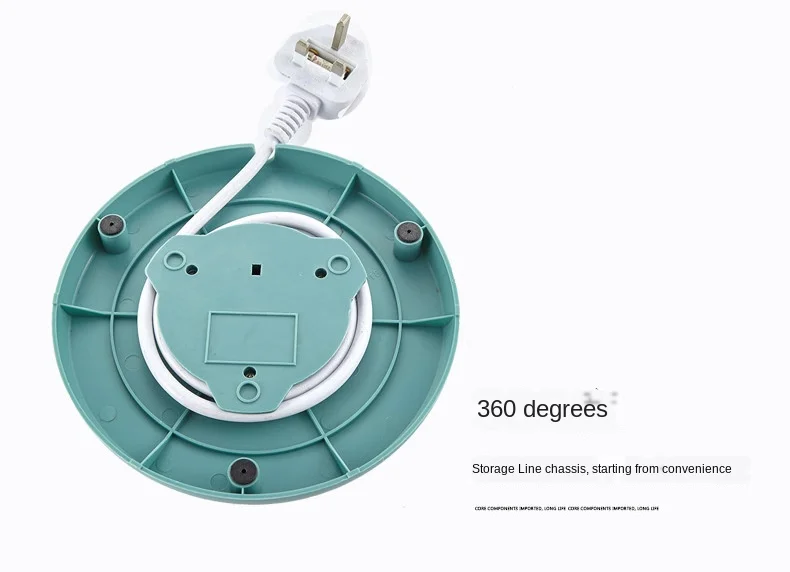 

Vintage Pattern Electric Kettle 304 Stainless Steel Quick-Burning Water Boiler Hot Water Pot Household Kitchen Appliances