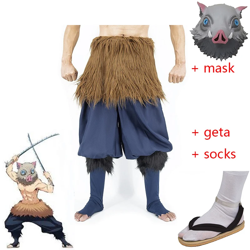 Костюм для косплея из аниме рассекающий демонов силиконовый головной убор м/ф no