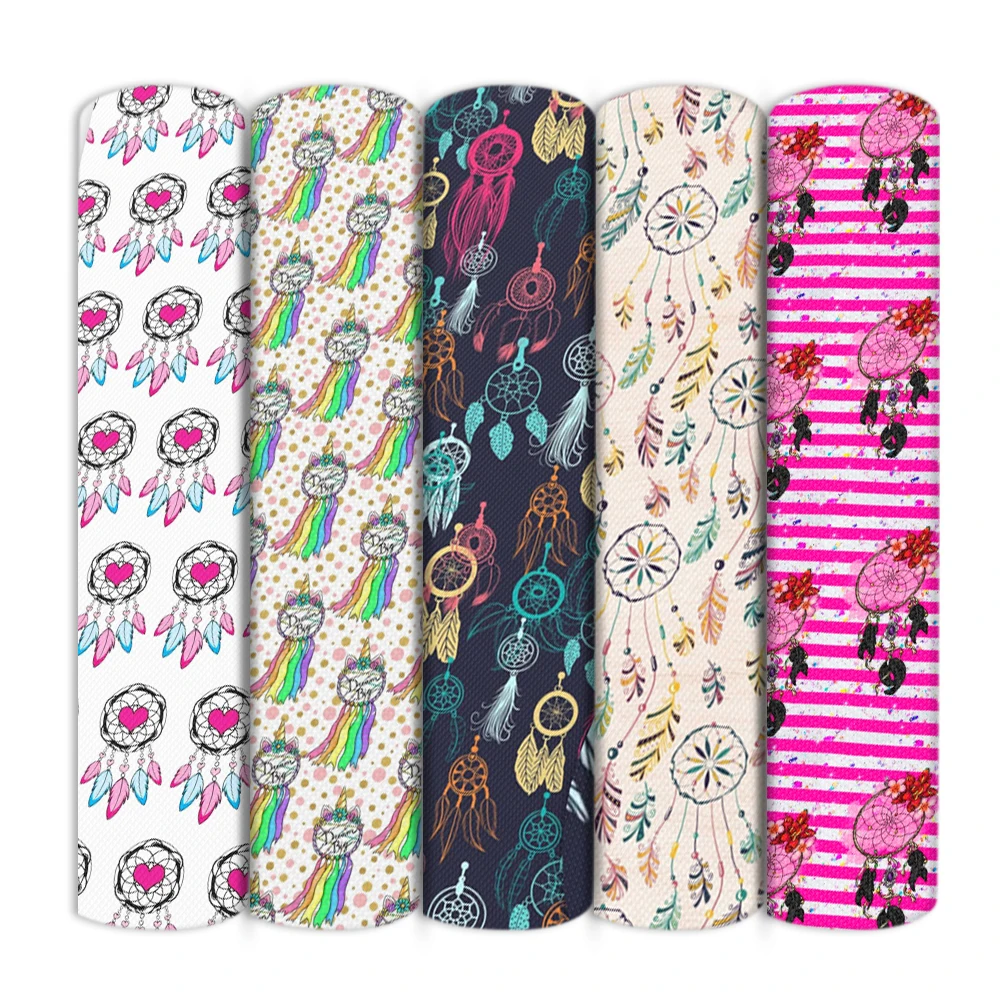 Ловца снов цветов полиэфир хлопчатобумажной ткани сердца ко Дню Святого