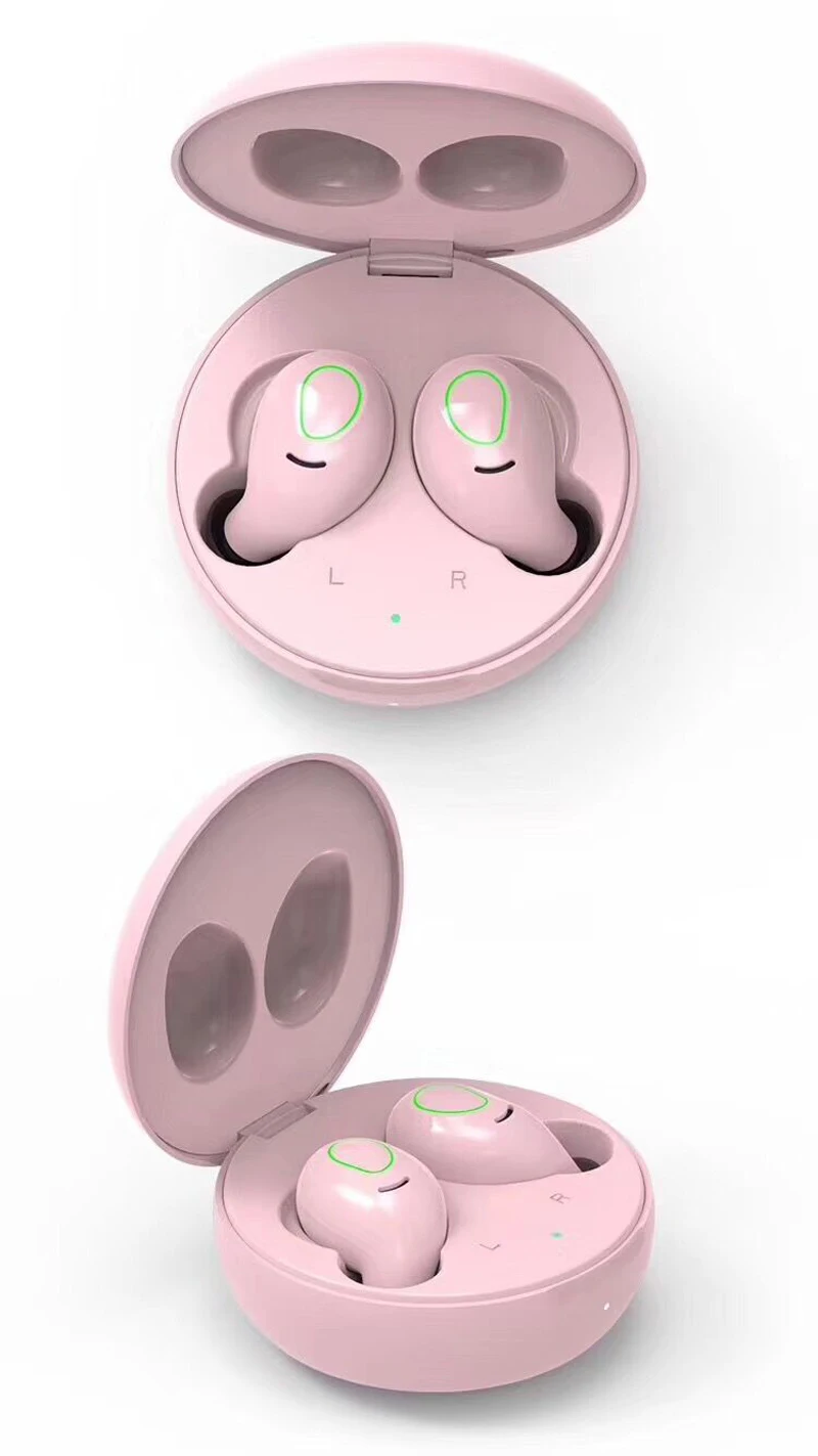 Macaron конфеты цвет S9-TWS Bluetooth гарнитура HIFI стерео Bluetooth наушники V5.0 Поддержка беспроводной зарядки