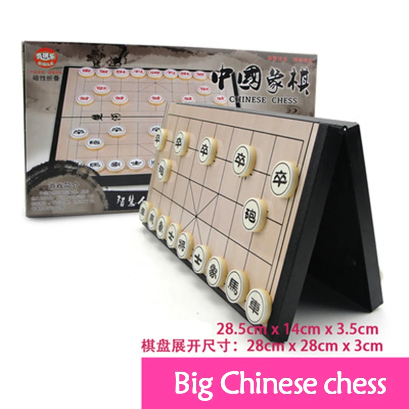

Magnetic Foldable Flying Chess International chess Arena chess Ground War Chess Camping Travel Game Set Aeroplane Chess
