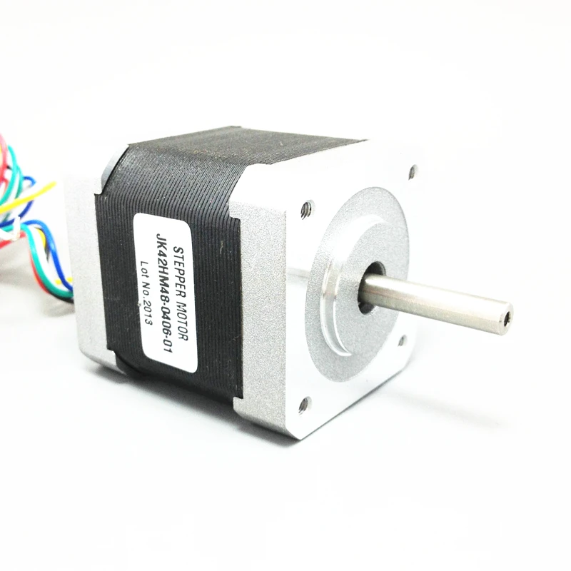 NEMA17 42мм*48мм 0.9° 0.4А 1.2А 2-Фазный 6-Проводной Гибридный Шаговый Двигатель 3.17Кг.СМ Шаговый Биполярный Шаг