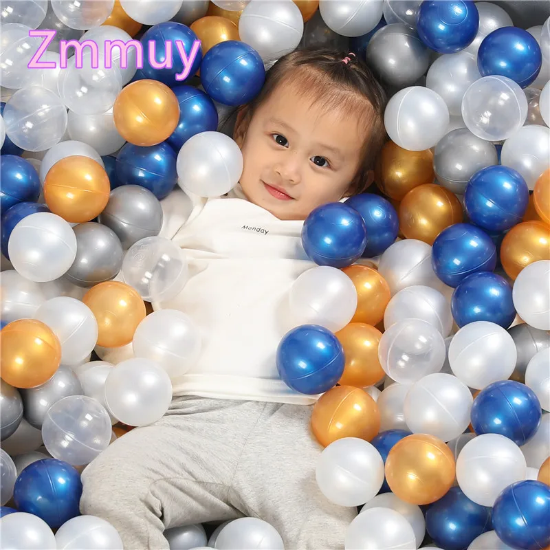 50 шт. или 100 красочные пластиковые шарики игрушки воды мягкие океанские волны