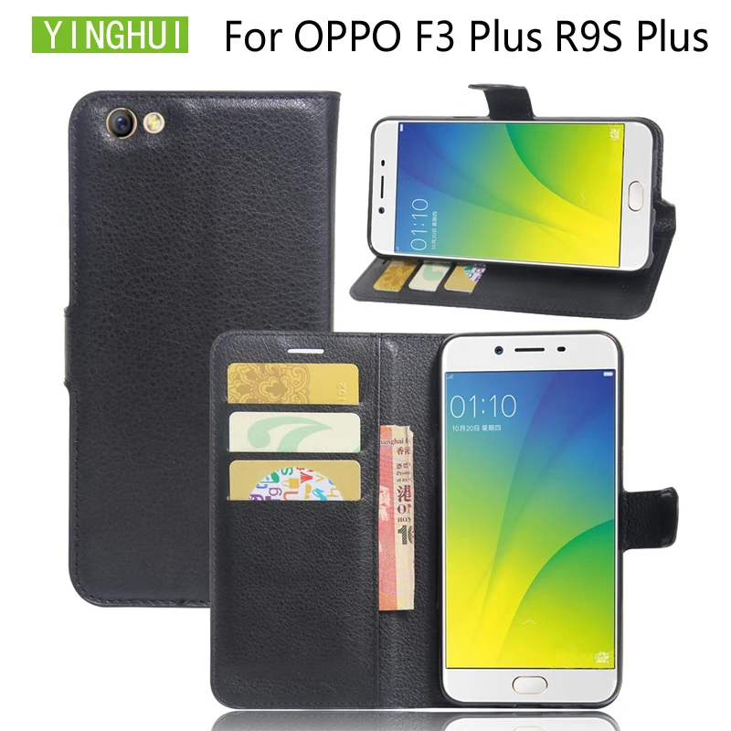 Для OPPO F3 plus чехол кошелек стильный кожаный защитный на заднюю панель для