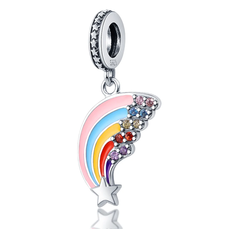 100% Настоящее Стерлинговое Серебро 925 пробы Love Key Charm Fit оригинальный браслет Pandora