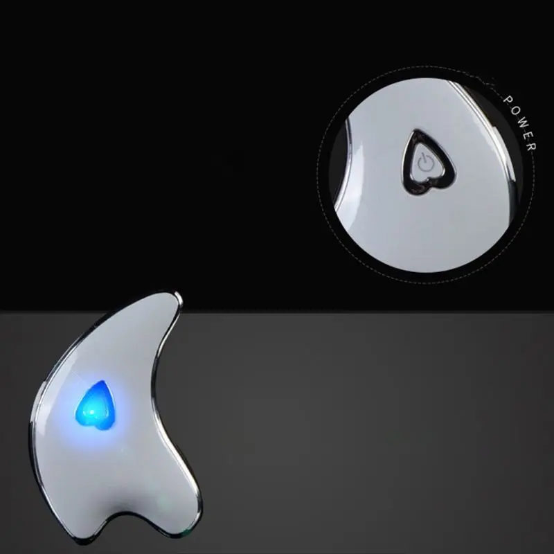 Электрический массажер для лица Gua Sha скрапинга инструмент подтяжки скребок