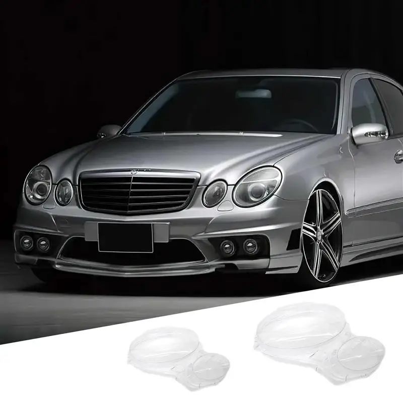 

2021 New Cars Headlight Lens 2118203061 Headlamp Cover Front Light Lampshade for Benz E Class W211 2002-2008 Doors Automobiles