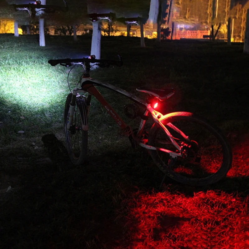 

Bike Bicycle Lamp 3W 350 Lumens LED Lamp USB Rechargeable Cycling Headlight Built-in Battery MTB Bike Front Light Lamp