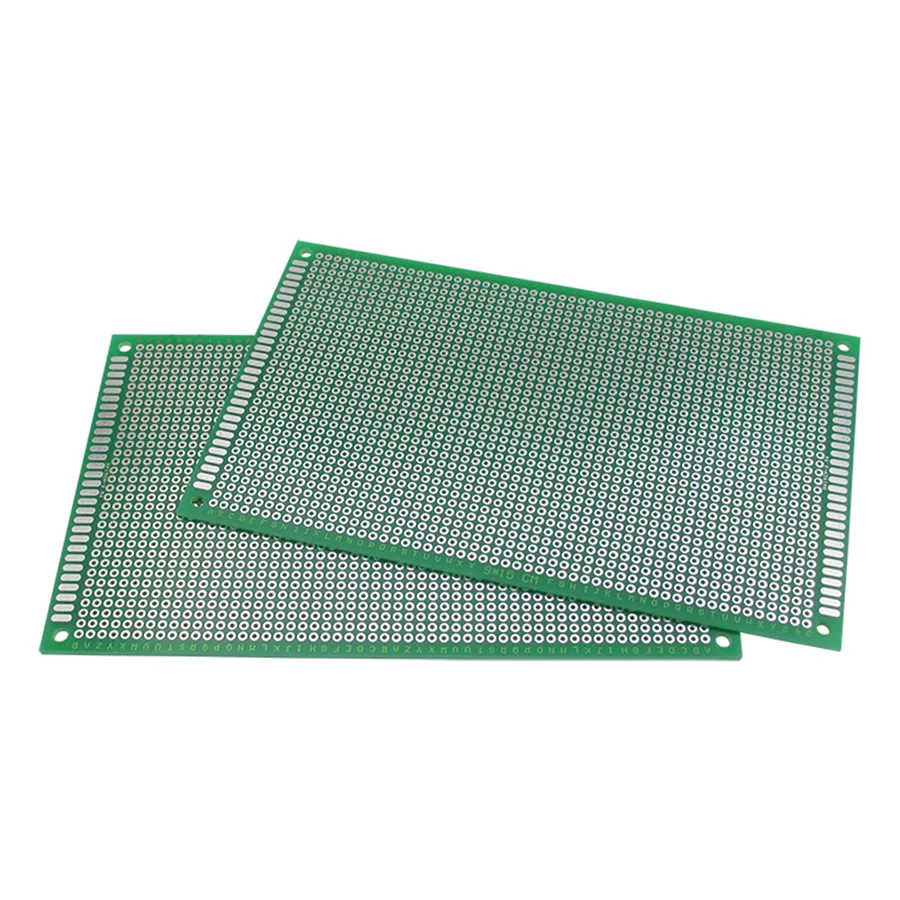 

5pcs/lot 9x15cm Double Side Printed Circuit Prototype Board 9*15cm Universal PCB Copper Plate 2.54mm Electronic Soldering Board