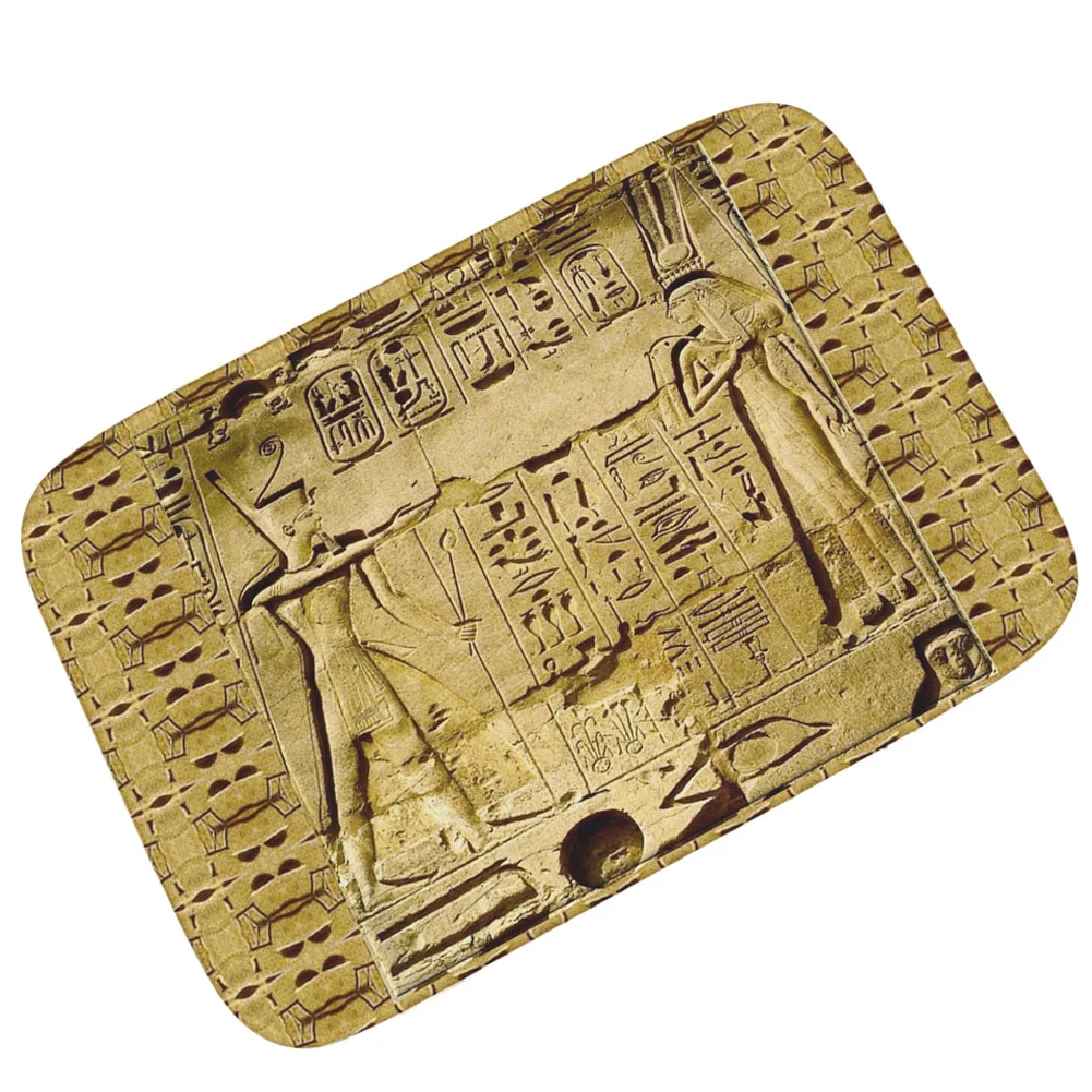 Zeegle фланелевый дверной Mat мягкий коврик для ног ванной комнаты впитывающий ковер