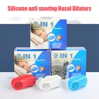 Клипса-зажим для предотвращения храпа, для носа, против храпа силиконовых зажимов