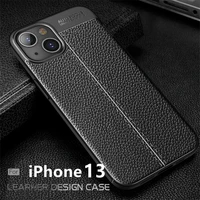 for iphone 13 case for iphone 13 pro capas shockproof bumper tpu leather for fundas iphone 7 8 plus se2 12 13 pro max mini cover