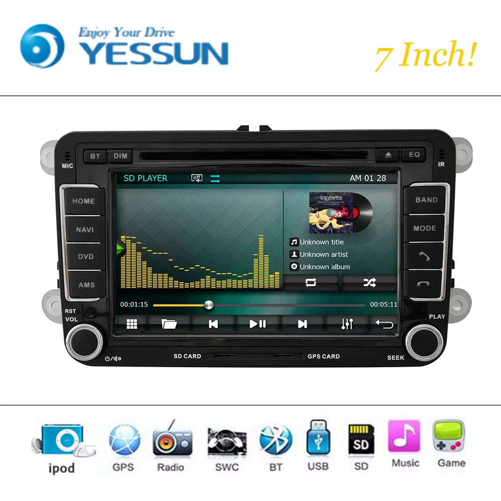 Автомобильный DVD плеер с системой Wince для VW Volkswagen Passat POLO GOLF Skoda автомобильное радио