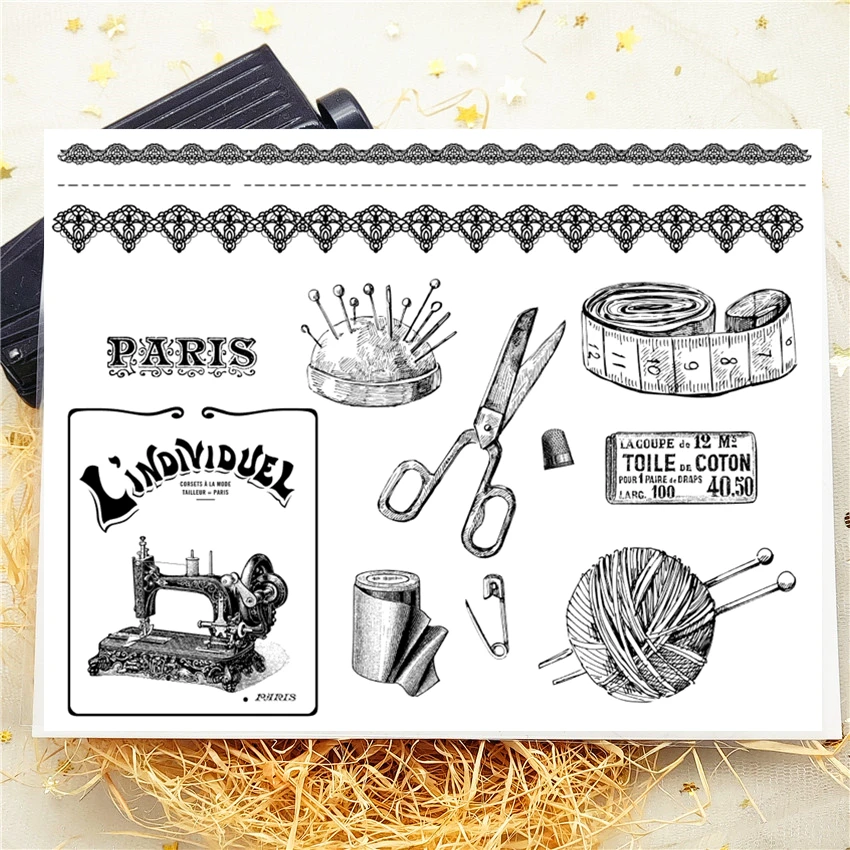 14x18 см бант-бабочка Женская прозрачная печать прозрачные наклейки силиконовый