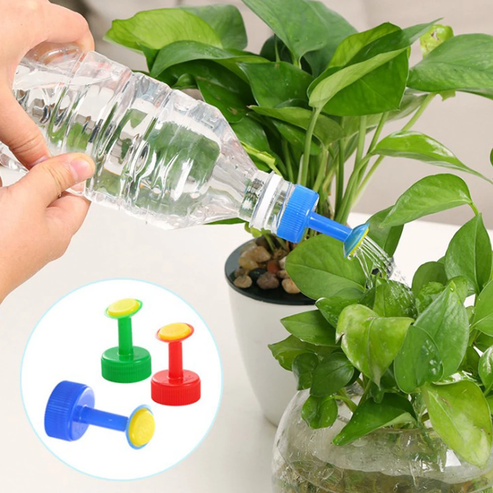 

8PCS PVC Plastic Bottle Cap Sprinkler Watering Little Sprinkler Head Watering Vegetables Nozzle1