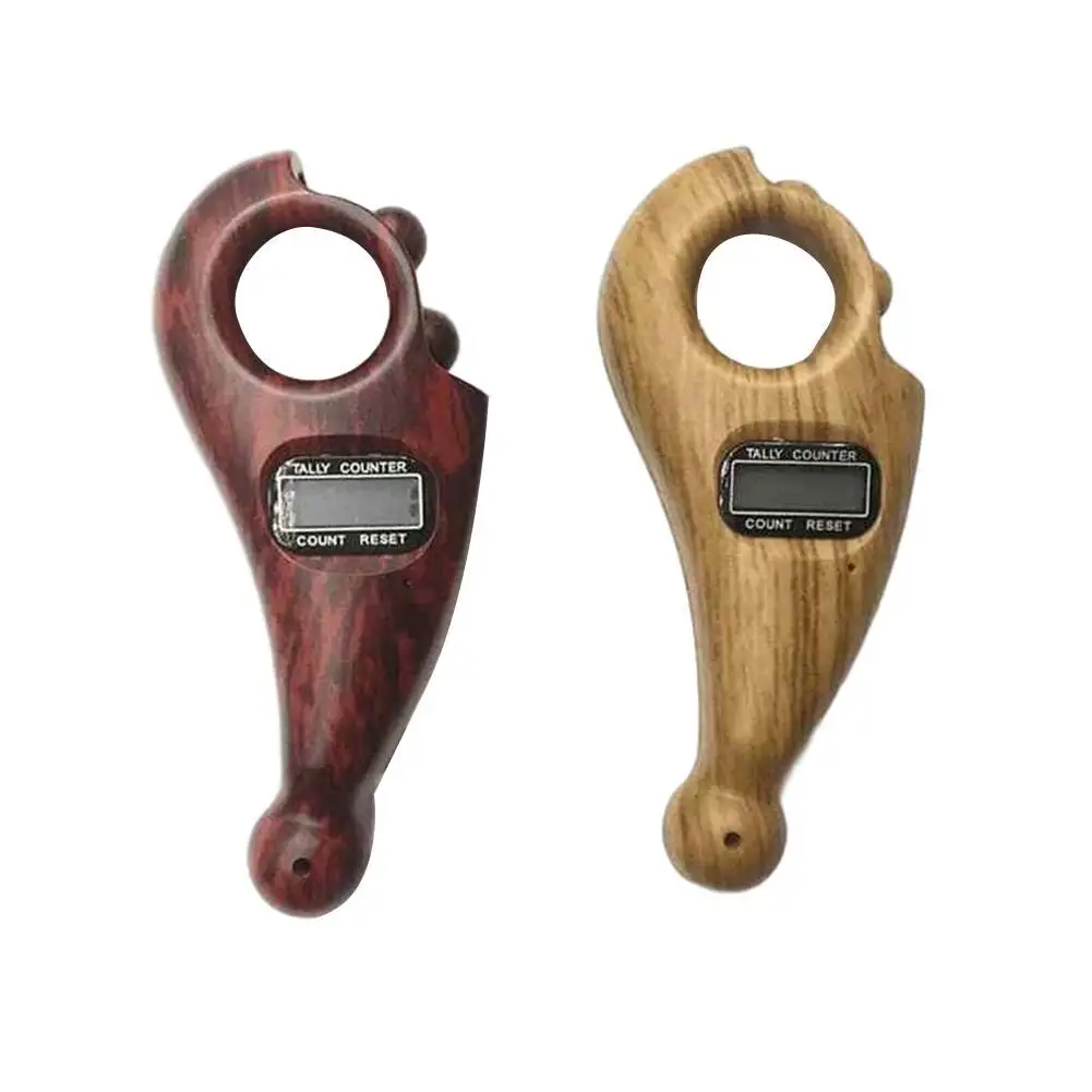 

Rotating Prayer Beads withDigital Counter Portable Digital Finger Tasbeeh Misbaha Counter Prayer Islamic Tasbih for Muslim Eid