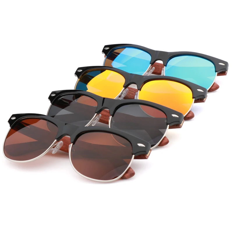 

Retro Polarized Sunglasses Women Men Classic Brand Designer Vintage Square Rivet Sun Glasses Driving Mirror UV400 Eyeglasses